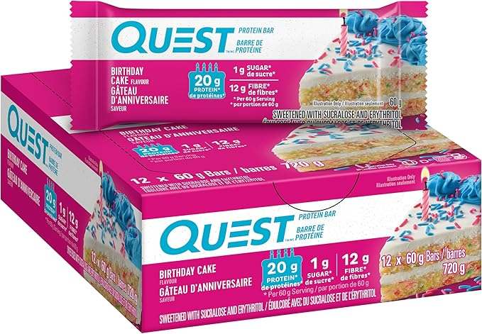 Quest Nutrition Birthday Cake 60G 12CT